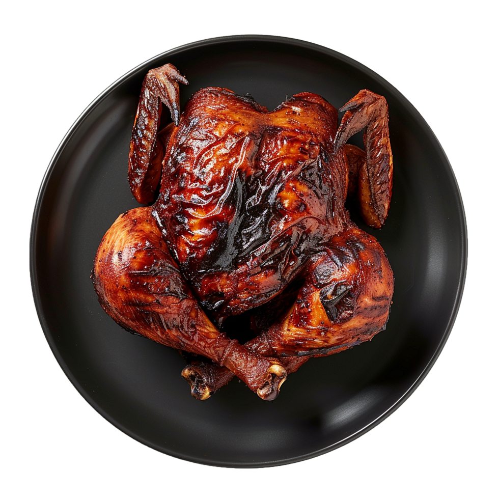 Spicy whole marinated lechon chicken